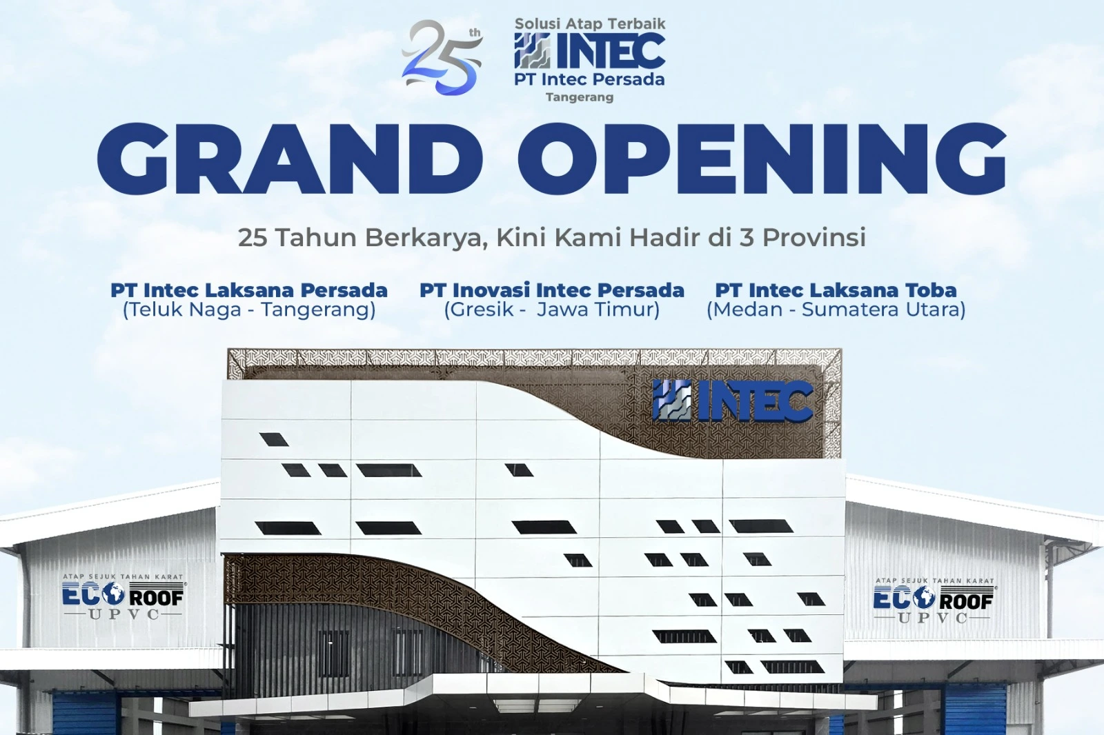 Gren Opening pt intec laksa toba dan intec laksana persada